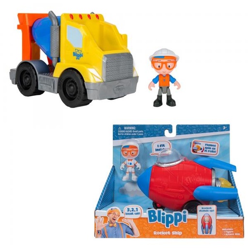 [JZBLP0029] Vehículos Blippi con Figura Surt/3 3a+