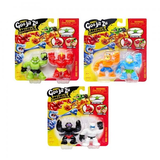 [BT41122] Mini Figuras Goo Jit Zu Set de 2 Blister 4a+
