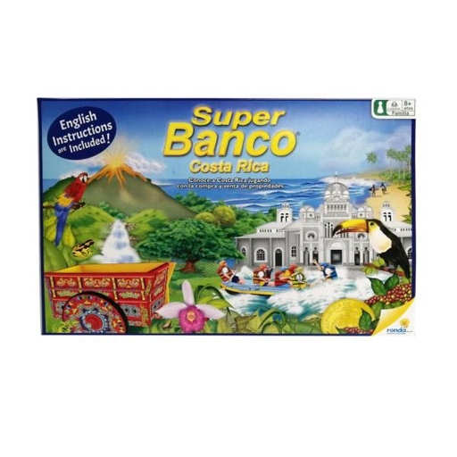 [RN52043] Juego de Mesa Súper Banco Costa Rica 8a+
