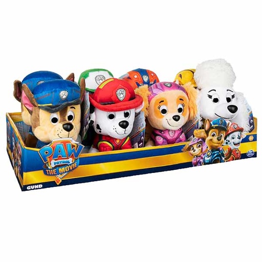 [BT6062129] Peluche Paw Patrol la Pelicula 15cm 1a+/  Surtido 7 -  Se venden por separado