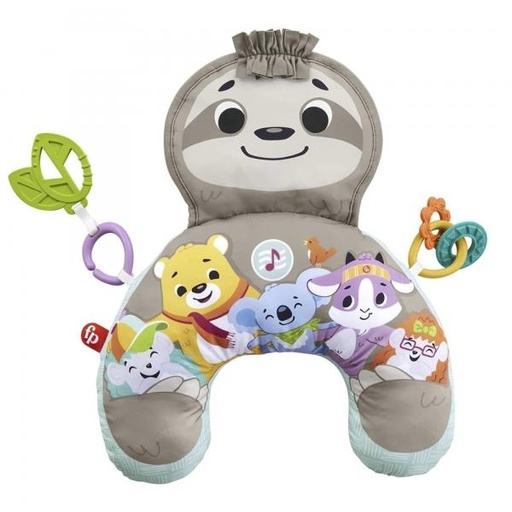 [MTGRR01] Fisher Price /  Cojín de Actividades Osos Perezoso Divertido Música y Vibraciones 0m+
