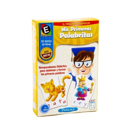 [RN65304] Juego de Mesa Mis Primeras Palabritas 4a+