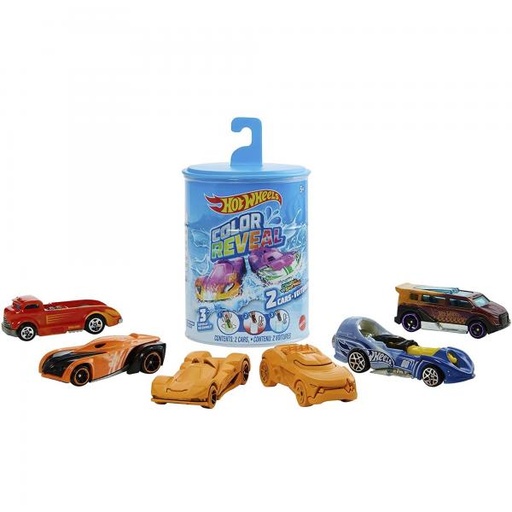 [MTGYP13] Hot Wheels Carros Hot Whels Color Reveal Set/2 3a+