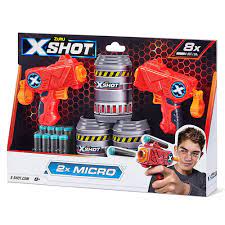 [ZU3621] Lanzador XShot Micro Set de 2 8a+
