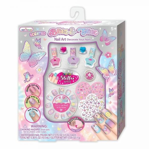 [HF035TB] Decora tus Uñas Mariposas 5a+