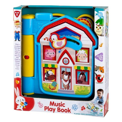 [PG1686] Libro Musical Animales de la Granja 24m+