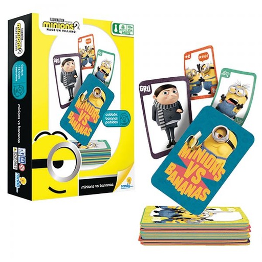 [RN12163] Juego Minions Vs Bananas 10a+