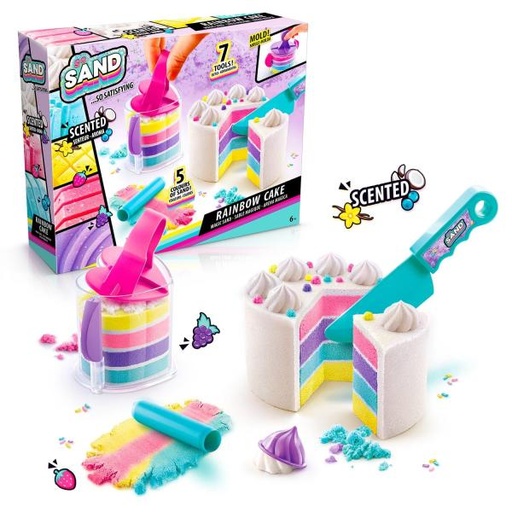 [CTSDD036] So Sand DIY Tie Dye Sand Box / MODIFIY TO RAINBOW CAKE BOX