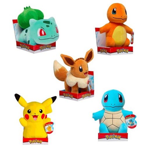 [JZ95257] Peluche Pokémon 30cm 2a+ ( Se venden por separado )