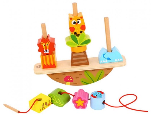 [TKTY278A] Apiladora con Balance de Animales 24m+ ( Madera )