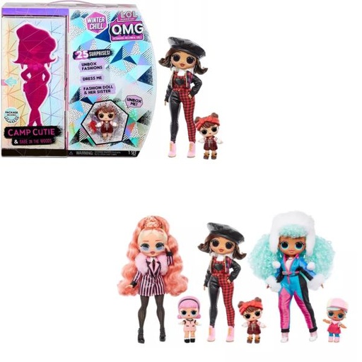 [MG570233] Muñeca L.O.L. Surprise OMG Winter Chill Surt/3 (570240-570257-570264)