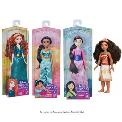 [HBF0883] Muñecas Princesas Disney Royal Shimmer 3a+ / Surtido de 5 / Se venden por separado