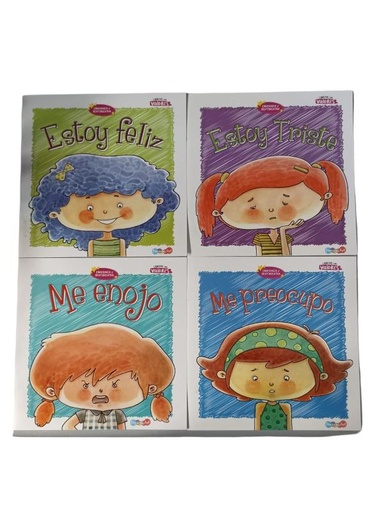 [ES0272] Libro con Valores Colección Emociones y Sentimientos S/4