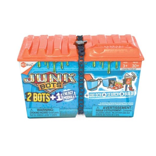 [HV4306842] Basurero Sorpresa Jumk Bots 30pzs 3a+