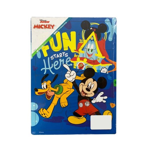 [FC55747] Rompecabezas de Madera Verical Mickey Disney Junior 12pzs 3a+ (COD000887)