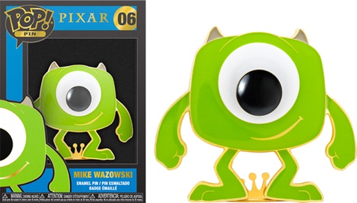 [FK37298] Figura 2D Funko Pop! Pin (06) Pixar Mike Wazowski 12a+ (MDPP0022)