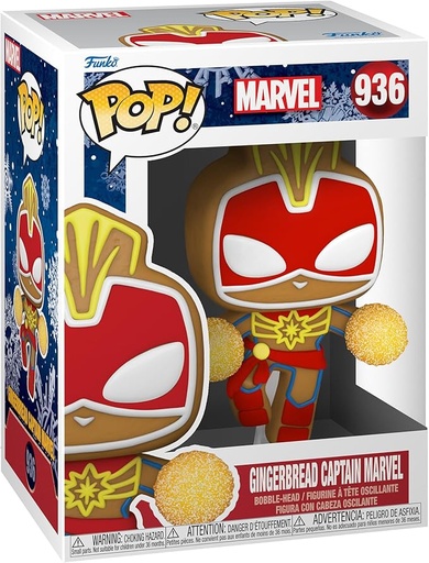 [FK50661] Figura Funko Pop! (936) Capitana Marvel Gallera de Jengibre 3a+