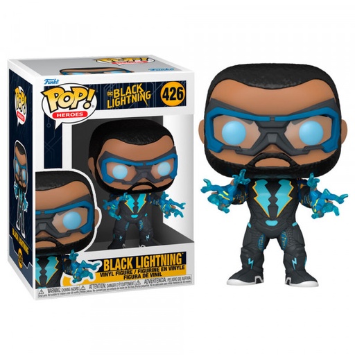 [FK57589] Figura Funko Pop! Heroes (426) Black Lightning DC 3a+