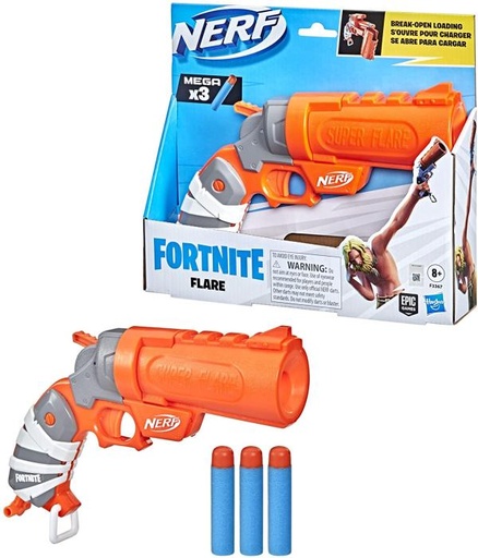 [HBF3367] Lanzador Nerf Fortnite Flare 8a+