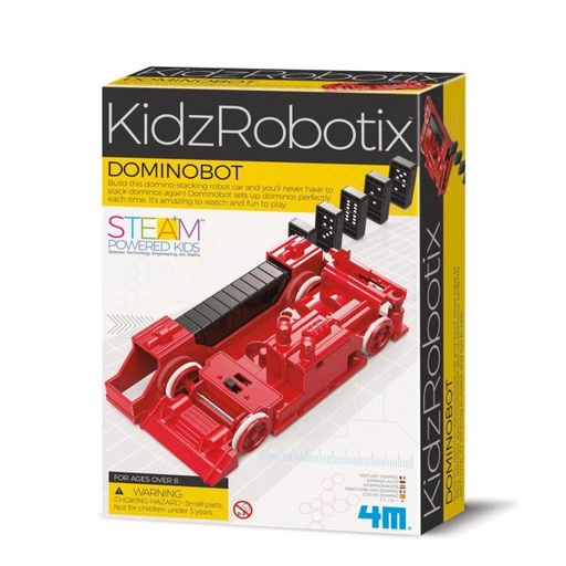 [4M3446] KidzRobotix Coche Robot Dominó 8a+