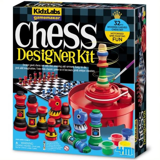 [4M3452] KidzLabs Gamemaker Kit Diseño de Ajedrez 5a+