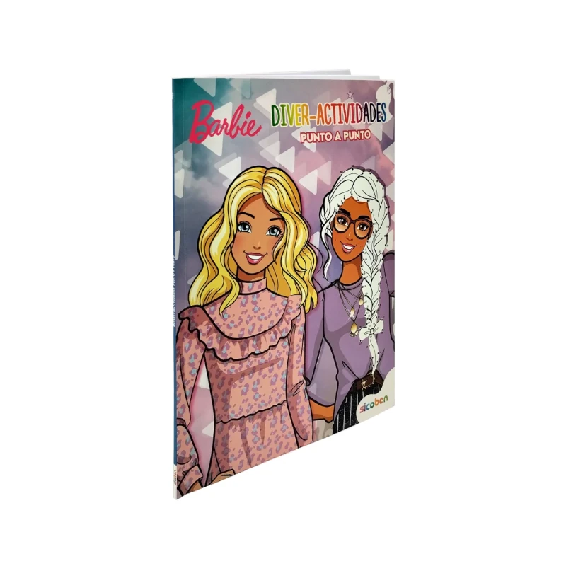 [ES51078] Libro de 100 Stickers de Barbie 3a+
