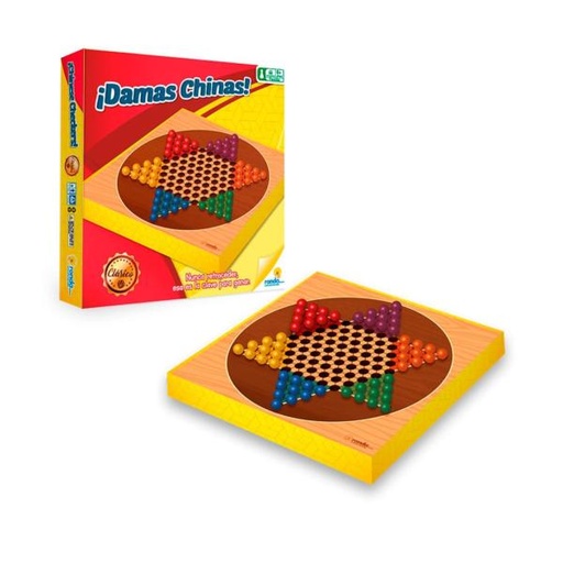 [RN051201] Juego de Mesa Damas Chinas 8a+