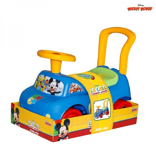 [PI19122] Carro Montable Mickey Aventura Sobre Ruedas 3a+