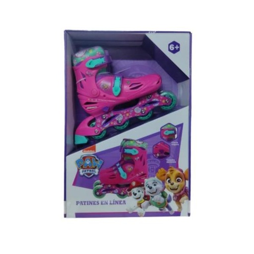 [PI19427L] Patines en Línea Paw Patrol Tallas 35-36 Niña (194289)