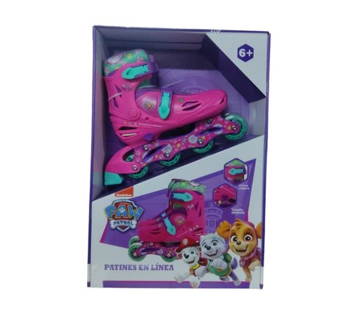 [PI19427L] Patines en Línea Paw Patrol Tallas 3536 Niña
