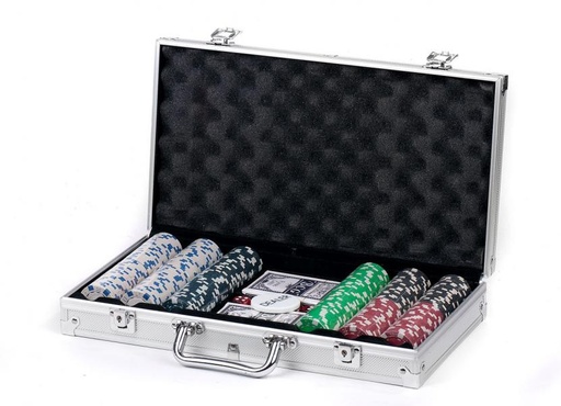 [NN1017A] Juego de Poker Caja de Aluminio Edición Profesional
