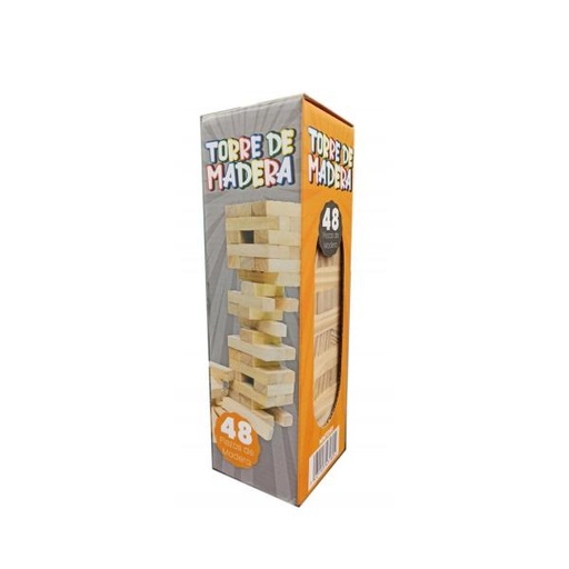 [NN7251] Juego Torre de Madera 3a+
