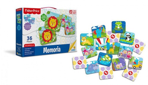 [RN11730] Fisher Price /  Juego Memoria 72pzs 3a+