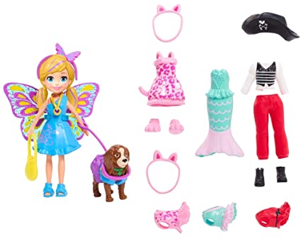 [MTGDM15] Polly Pocket Muñeca Conjunto de Disfraces 4a+