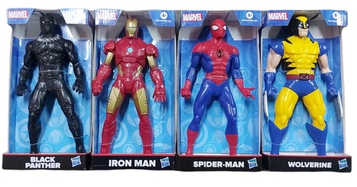 [HBE5556] Figuras Basicas Marvel 4a+ / Surtido de 4 / Se venden por Separado