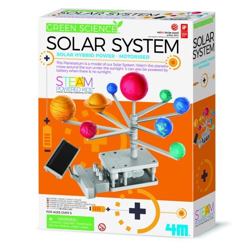 [4M3416] Green Science Sistema Solar Híbrido Motorizado con Energía Solar 5a+