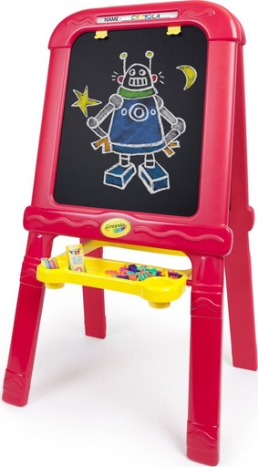[GP5091] Pizarra Doble Creativa 85pzs Roja 3a+