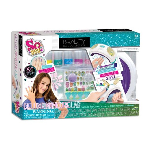 [TA08294] Salón de Manicure Deluxe 2en1 8a+