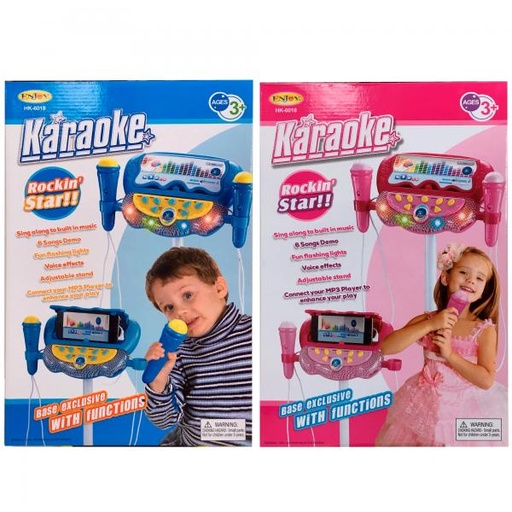 [WW6018] Set de Karaoke Rosado 3a+(433716)
