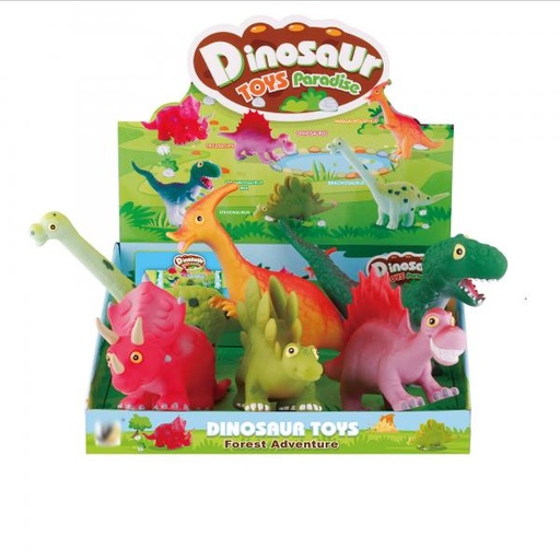 [WWJZD12] Dinosaurio Plástico Suave 18m+ (Se venden por separado) venta unitaria