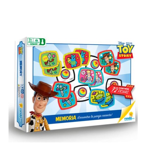 [RN11460] Juego Memoria Toy Story 4 3a+