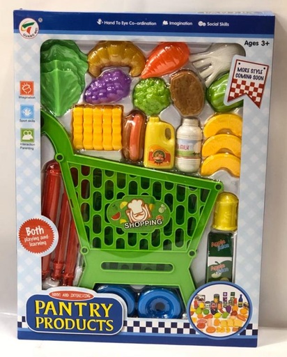 [WW60961] Carrito de Compras con Accesorios 3a+(432160)